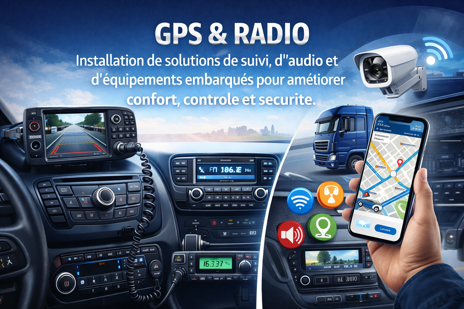 GPS et radio